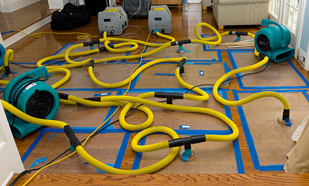 Professional Flood Damage Restoration technician working in Callaway, FL